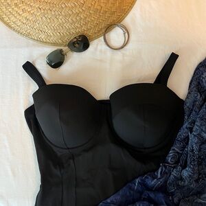 Classic Black Bathing Suit - Ta3 Brand, Style: Lushy SOLD OUT ONLINE